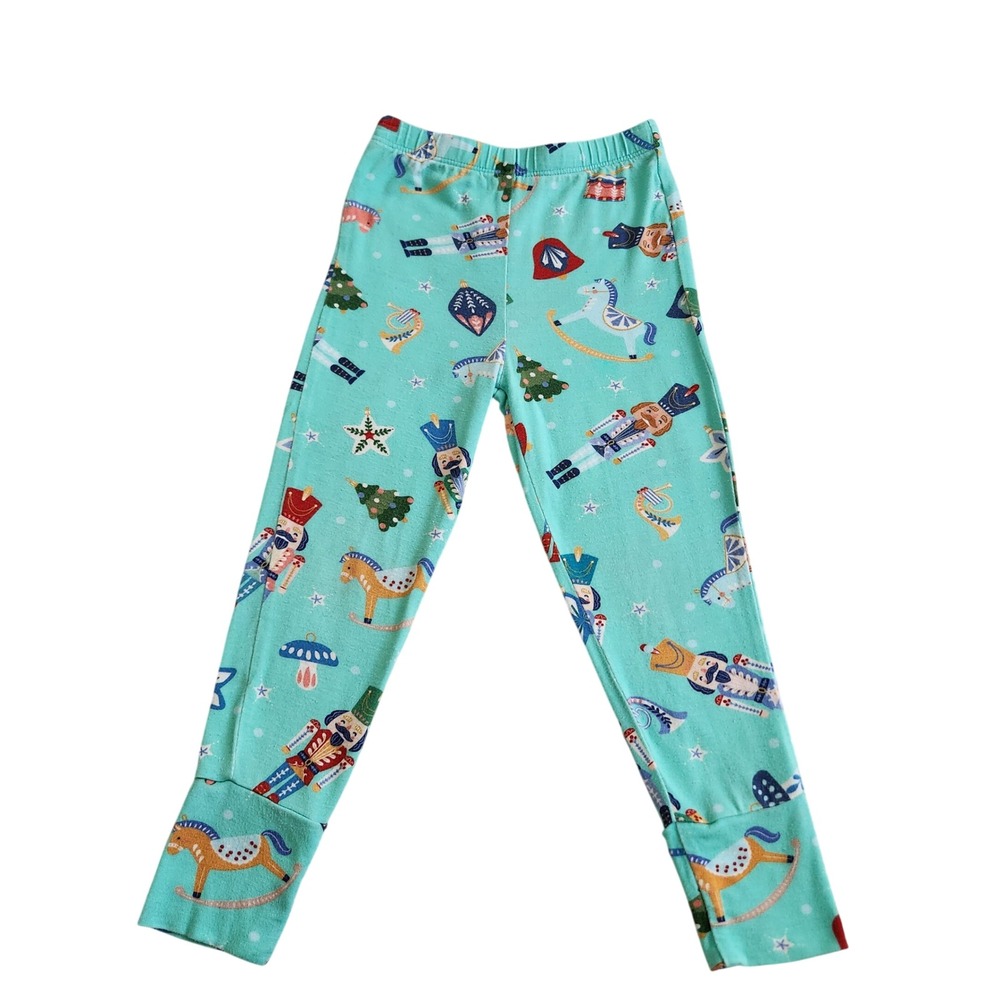 Posh Peanut Bamboo Pajama Pants Nutcracker Print Toddler 2T Christmas Holiday